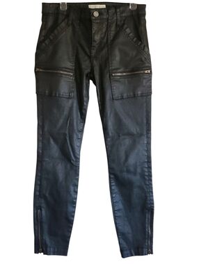 Joie Jeans Park Skinny B Caviar Womens 28 USA Y2K Biker Motorcycle